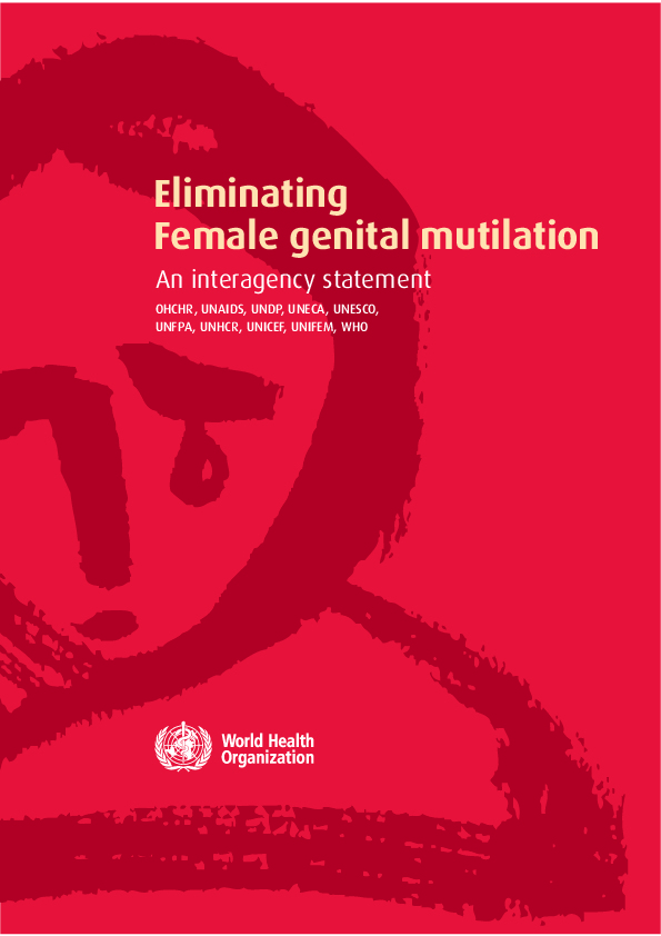 Eliminating FGM: An Interagency Statement